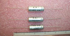 QTY 10 120uf 75V 85' 11x32mm AXIAL ELECTROLYTIC CAPACITORS 500D127M075EF3A BMI