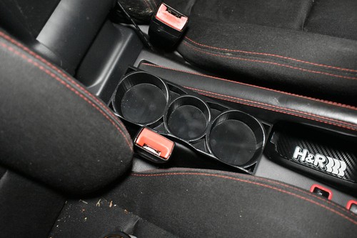 Fits Seat Leon Cupra R Mk1 1M1 - Triple Center Cupholder Insert Mount Unit - Picture 4 of 9