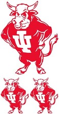 Indiana Hoosiers BISON Decal - Sticker