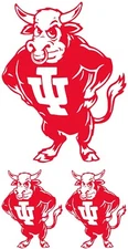 Indiana Hoosiers BISON Decal - Sticker