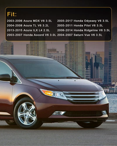 Inyectores de combustible 6 piezas para Honda Accord Odyssey Pilot Saturn Vue Acura MDX TL - Imagen 4 de 7