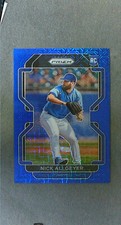 2022 Panini Prizm Tier II Blue Mojo Prizm #169 Nick Allgeyer RC Blue Jays #d/199