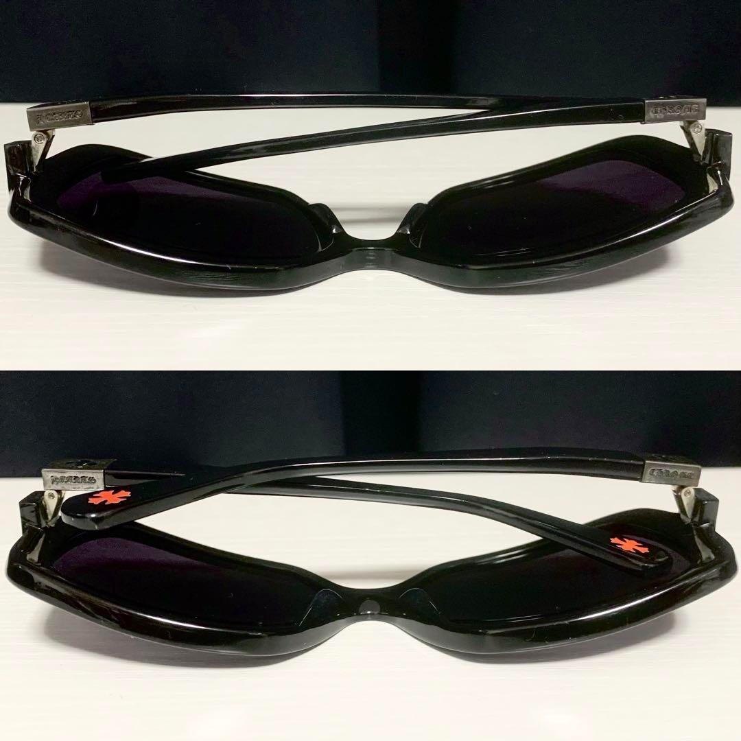 QUEENIE Chrome Hearts Black Smoke Sunglasses Made in Japan | eBay