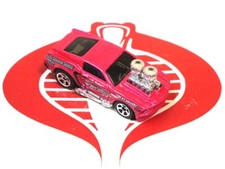 HOT WHEELS Die Cast Car Pink 1968 Mustang 2002 Mattel 1:64