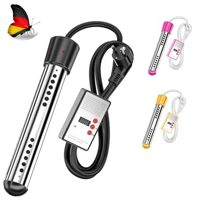 3000W Timing Poolheizung Tauchsieder Elektrischer Warmwasserbereiter EU Stecker/
