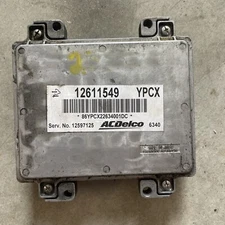 2007-2012 GM  12611549 YPCX Serv # 12597125 ECM ECU OEM