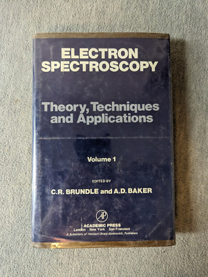 Electron Spectroscopy : Theory, Techniques, and Applications Vol 1【EX-LIBRARY】