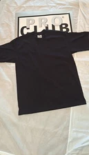 1 NEW PRO CLUB MEN'S BLANK HEAVY WEIGHT CREW NECK SHORT SLEEVE T-SHIRT LG
