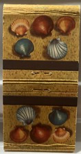 Shell Fertilizer Seashells Gold Matchbook Cover
