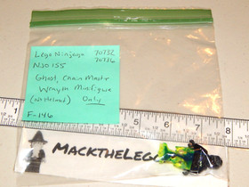 Lego Ninjago Ghost Chain Master Wrayth Minifigure Only NJO155 70732 70736