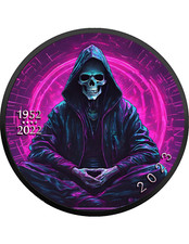 GRIM REAPER Who I Am Going To Kill 1 Oz Silbermünze 5$ Kanada 2023