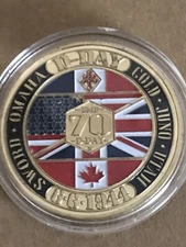 D.DAY  COMMEMORATIVE COIN