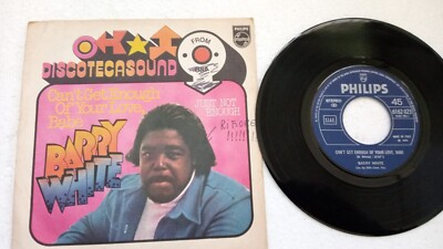 BARRY WHITE -CAN'T GET ENOUGH OF YOUR LOVE BABE 45 GIRI '7 VINTAGE VINYL PLATTE