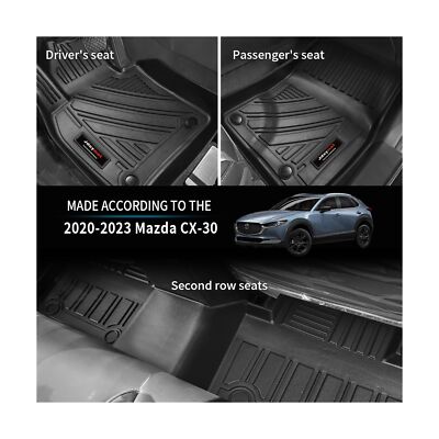 Jdeymat Custom for 2020 2021 2022 2023 2024 Mazda CX-30 Floor Mats