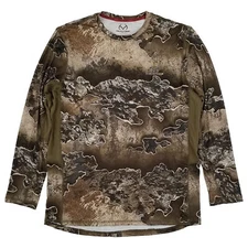 Realtree Mens Excape Camouflage Long Sleeve Performance Hunting Tee Shirt