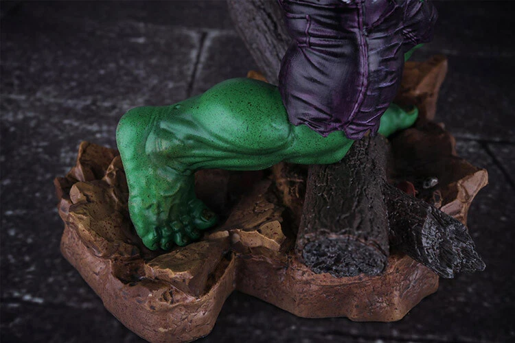 Marvel Hulk vs. Wolverine Oversize Statue Figure Collectible Toys In Stock 14''  - Image 3 of 4