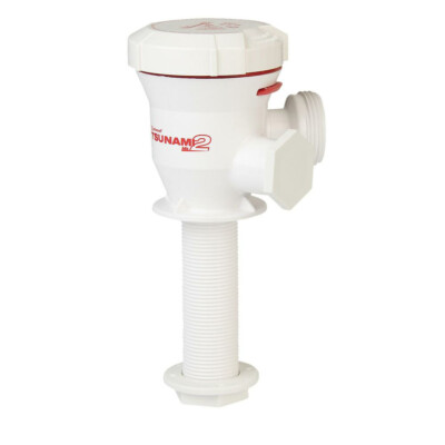 Attwood Tsunami Mk2 T500 Aerator Pump - 12V - Straight Inlet 5640-4