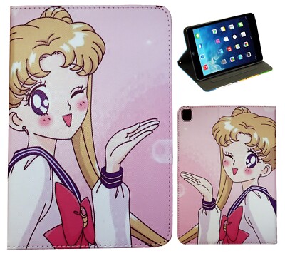 Für iPad Pro 9.7 / iPad 9.7 / iPad Air 1-2 Sailor Moon Anime Smart Case Hülle
