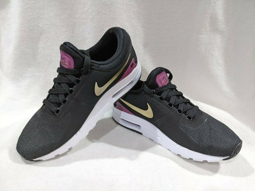 gold nike air max zero