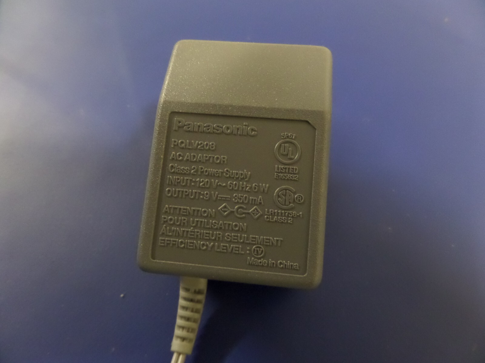 Alimentatore Adattatore DC 9V 1A Cavo Caricabatterie Casa Per Panasonic - Foto 2