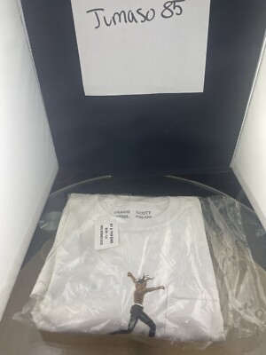 Travis Scott X Virgil Abloh Astroworld Cactus Jack Off White Large New Deadstock