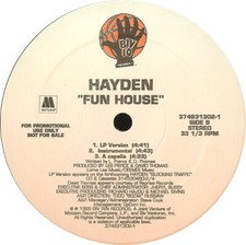 Hayden Hajdu - Fun House / VG+ / 12"", Promo