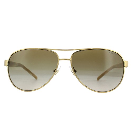 Polo Ralph Lauren Sunglasses PH3114 9116/72 Gold Aviator Frames