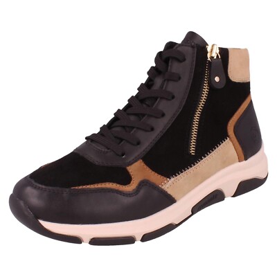 Ladies Remonte Patchwork Ankle Boots 'D1S70'