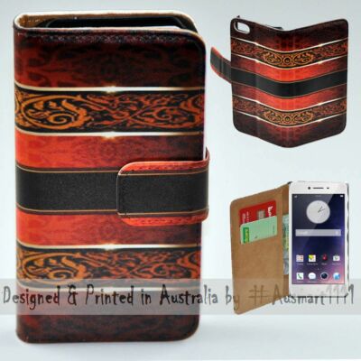 For OPPO Series - Dragon Theme Print Wallet Mobile Phone Case Cover #3 - Foto 6