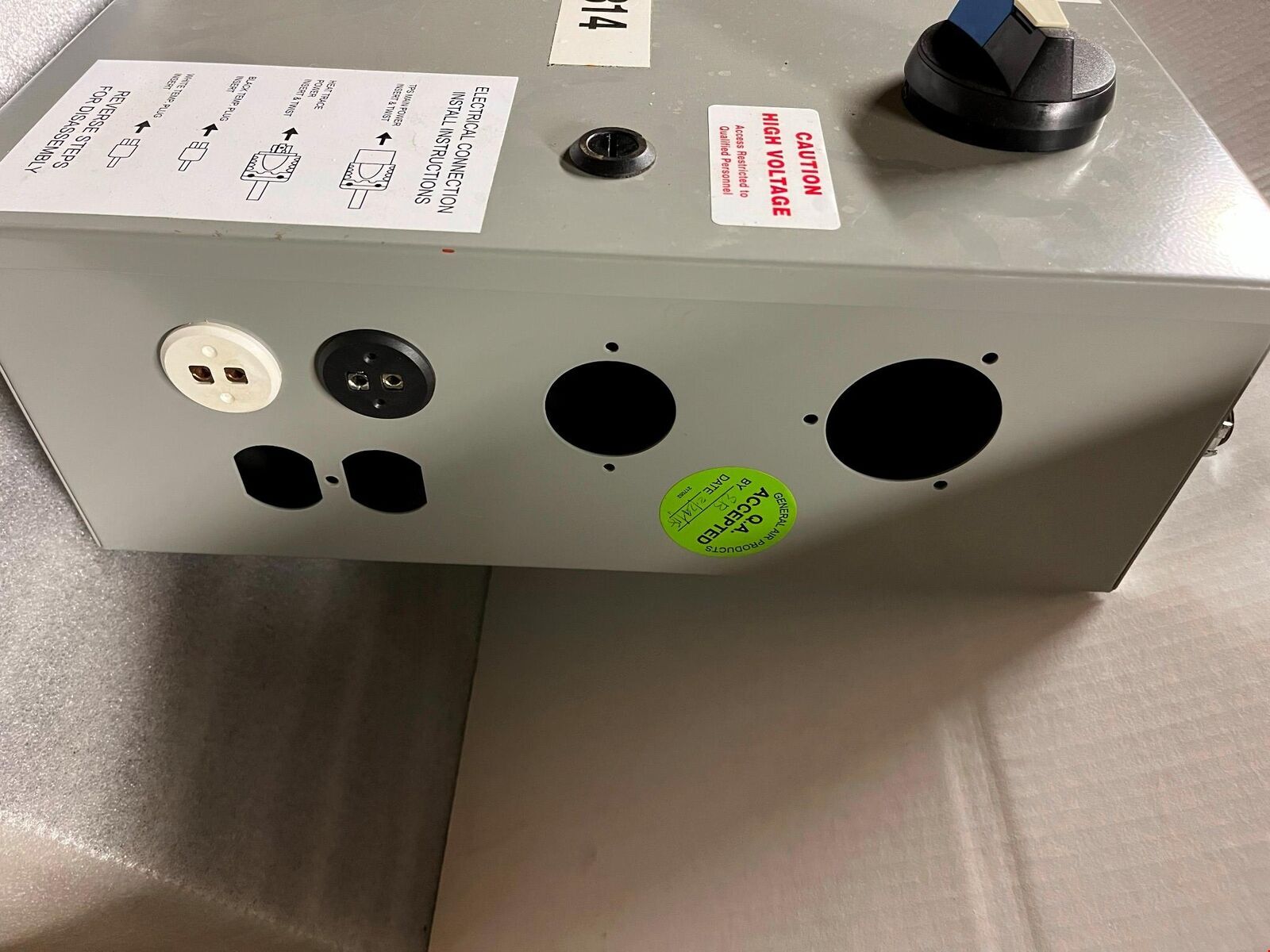 SAGINAW CONTROL & ENGINEERING 3152548 G-216288 INDUSTRIAL CONTROL PANEL ENCLOSUR