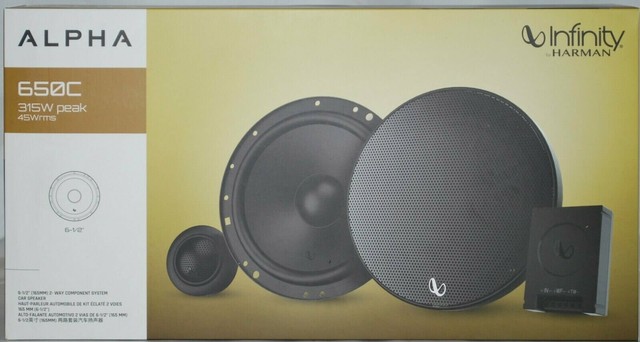 infinity alpha car speakers