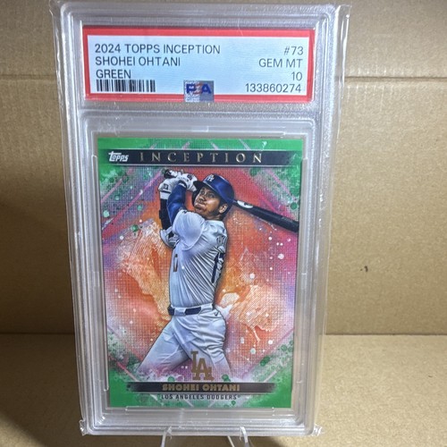 2024 Topps Inception - Shohei Ohtani #73 Green PSA 10