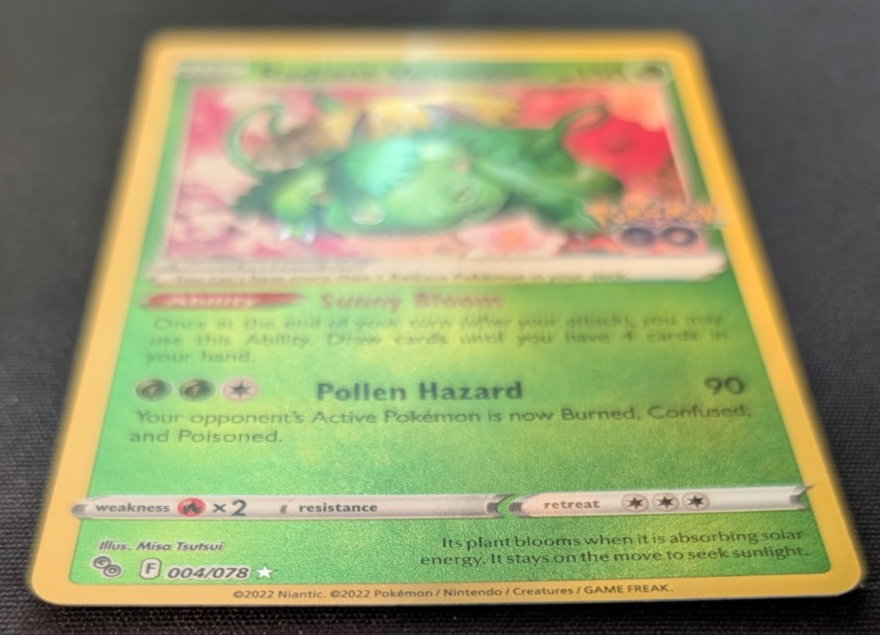 2022 Pokemon GO Radiant Venusaur 004/078 Holo Shiny Radiant Rare | eBay