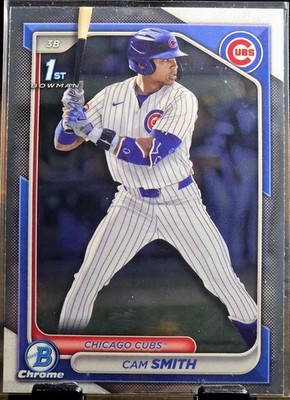 2024 Bowman Draft Chrome Cam Smith 1st Bowman #BDC-67 (RC) Chicago Cubs 