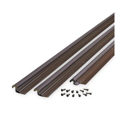 GRAINGER APPROVED 2RRT2 Weatherstrip,Kerf Vinyl Clad,Bronze 2RRT2