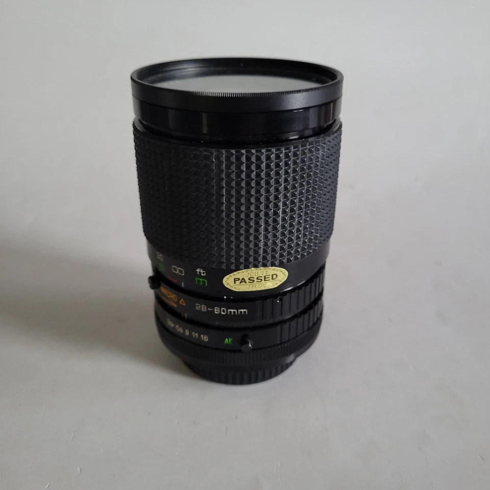 ROKINON 28-85mm f/3.5-4.5 Canon FD Mount Camera Zoom Lens w/ Macro + 62mm UV - Image 3 of 4
