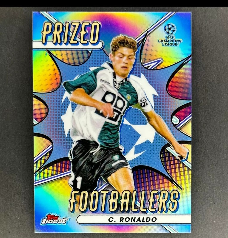 2022‑23 Finest UCC Cristiano Ronaldo Prized Footballers Sporting CP Refractor