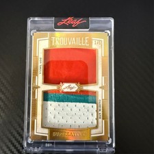 2023 Leaf Superlative Don Shula - Dan Marino (3-clr) 1/1 game used patch
