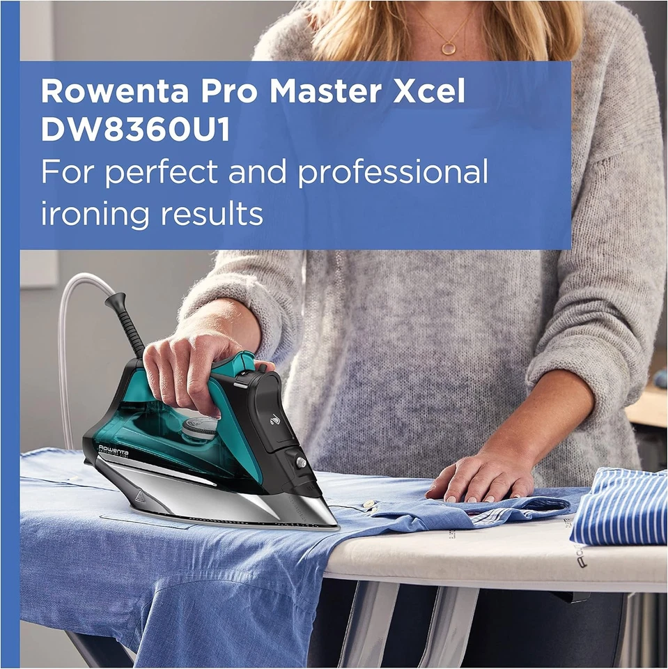 Rowenta DW8360 Pro Master Iron 1775 Watt 400 Microsteam Holes - image 4 of 4