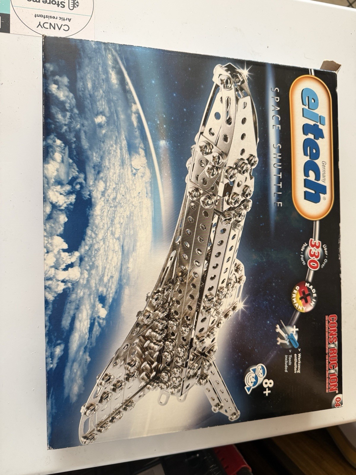 Eitech Space Shuttle - Modellismo costruzioni in metallo (simil Mecano) foto 2