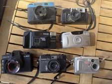 Camera Lot Untested Some Work Some Don t Kodak, Canon, Konica As Is Junk
