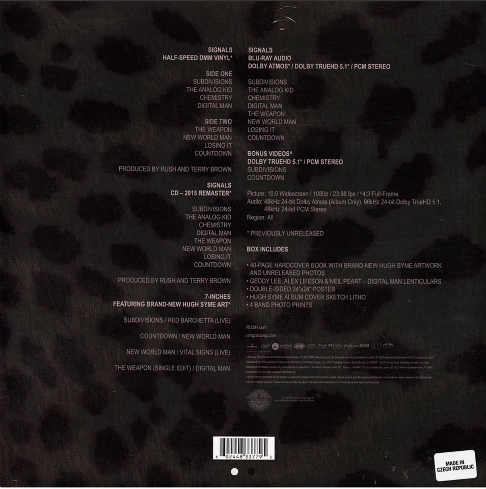 Rush Signals Super Deluxe Box - Bild 3 von 4