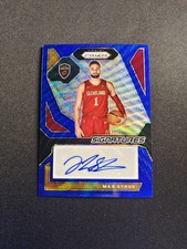 2023-24 Panini Prizm Signatures Auto Max Strus #SIG-MAX Blue Wave Cavaliers WZ74
