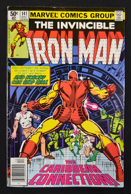 IRON MAN 141 Marvel 1979 Bob Layton Cover Caribbean Connection