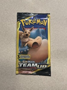 Pokemon Sun and Moon Team Up Booster Pack | eBay