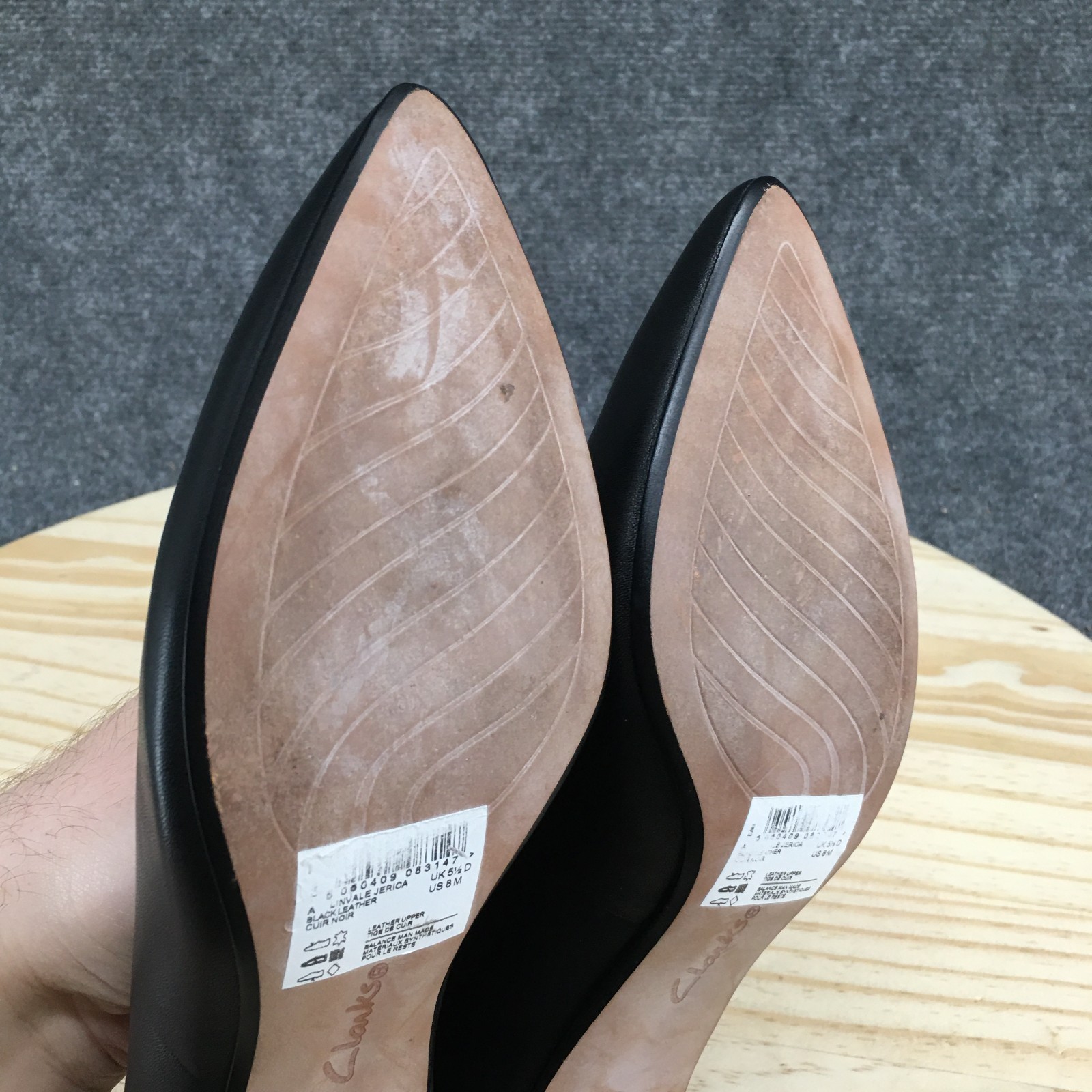 Clarks Shoes Womens 8 M  Linvale Jerica Pumps Bla… - image 15