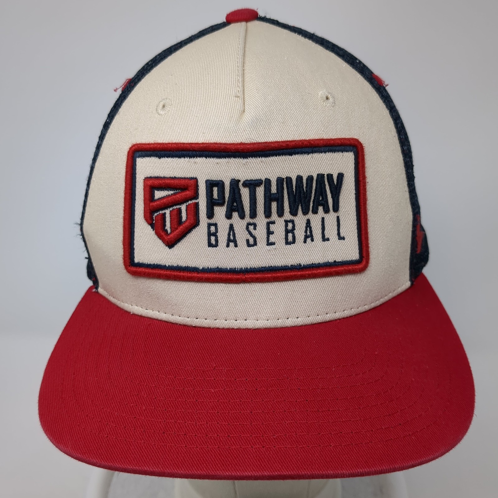 Pathway Baseball Snapback Trucker Hat Multicolor … - image 2
