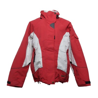 Project, Allwetterjacke, Unisex (Kinder), Größe: 140, Rot/Weiß/Grau #rin