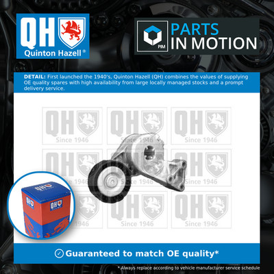 Aux Belt Tensioner fits SEAT CORDOBA 6K, 6L 1.8 2.0 00 to 09 Drive V-Ribbed QH