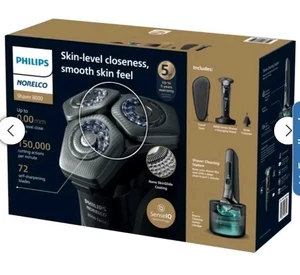 Philips Norelco Shaver 8000, Electric Shaver, Wet & Dry, with SenseIQ. New OB